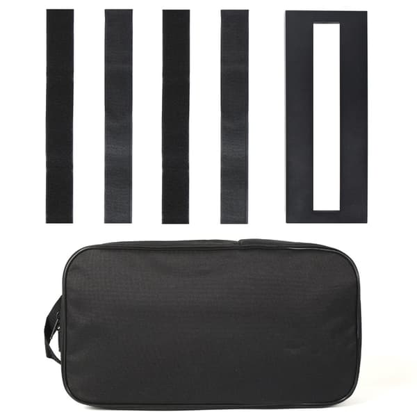 Gitarr Effekt Pedal Board Hållare Stor Gitarrpedalbräda med Bärväska