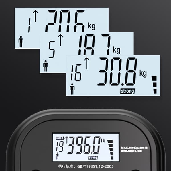 180 kg handstyrketestare med digital display digital handdynamometer