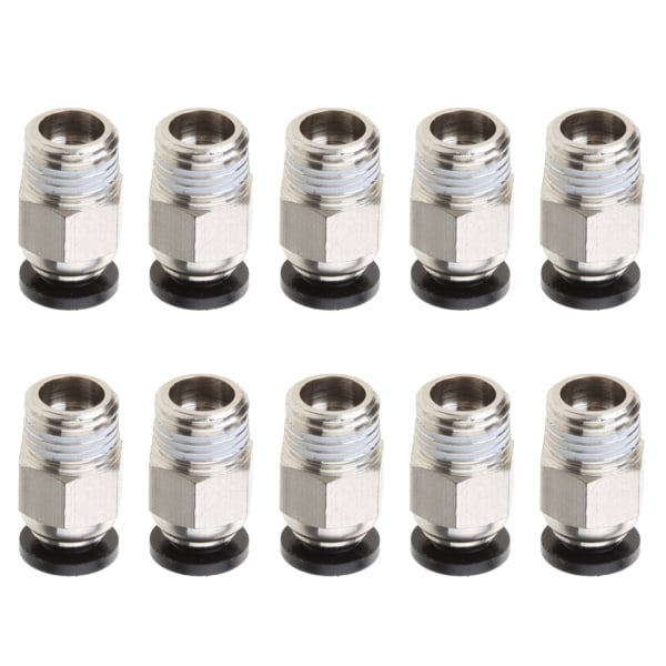 3D-skriverdeler10STK-sett PC4 01 M10 V6 pneumatisk hurtigkoblingsmontering J-hode