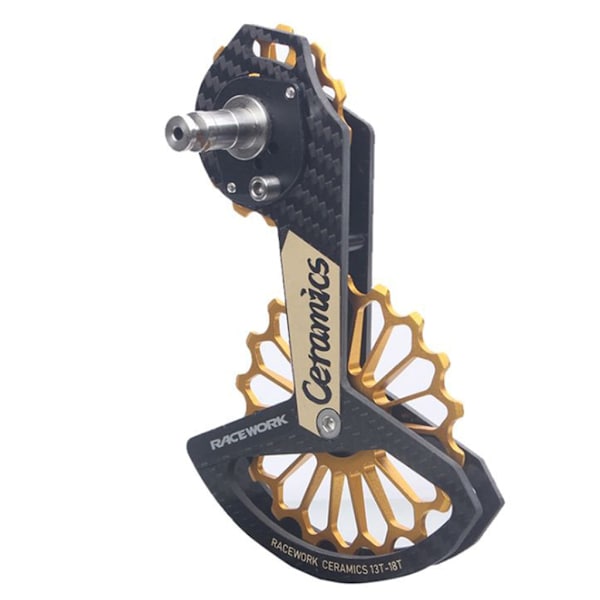 Cykelkeramik Lejer Jockey Remskivehjul Kulfiber Bagskifter Guide Multicolor R7000
