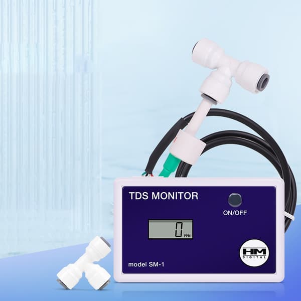 Monitor Enkelt Måler Vannkvalitetstester 0-9990PPM for Akvarier