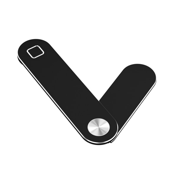 Laptop Mobiltelefonfäste Hopfällbar metallpasta Bas Office Monitor Magnetic Hold Black