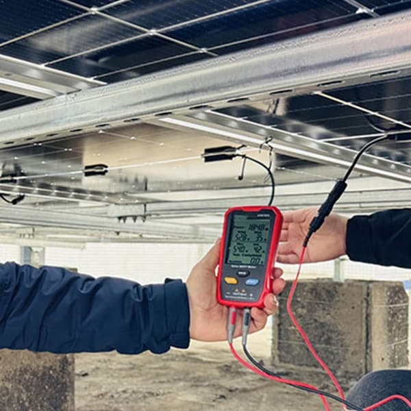 Solpanelstester 800W Fotovoltaisk Multimeter Sol MPPT Måler LCD-skærm