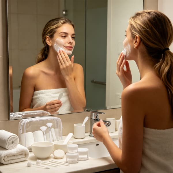 37 stk. ansigtsbørste maskeskålske sæt til ansigtsbehandlinger makeup-påføring