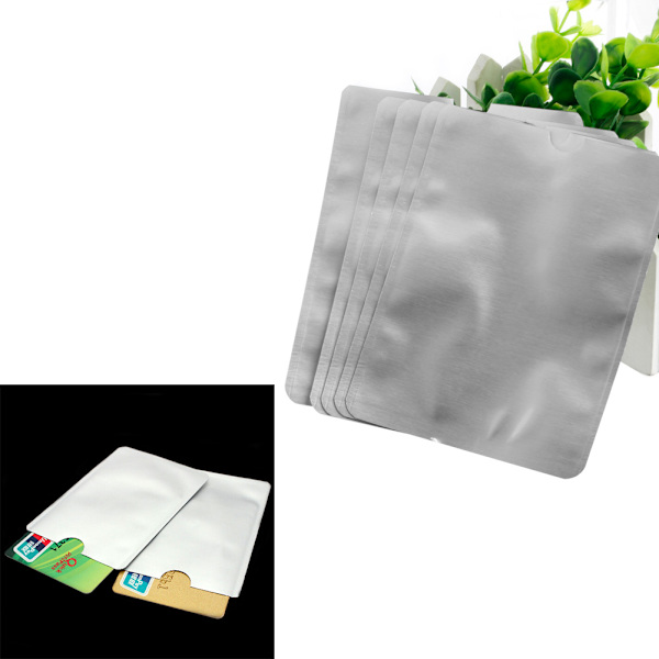 5 st/lot Passport Säker Sleeve Holder Anti Scan RFID blockerande cover