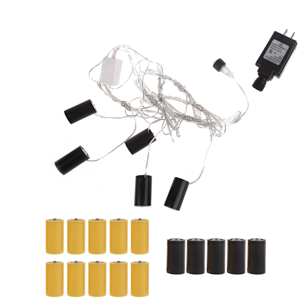 LR14 C Batterieliminatorer Power Byt 4,5V 3V Dummy-batteri
