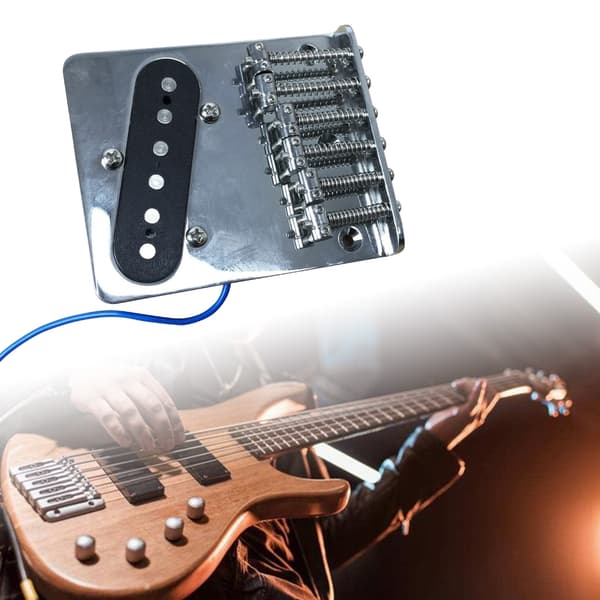 Gitarr Stall Sadel Stallstycke Elgitarr Tremolo Stall Gitarrdelar
