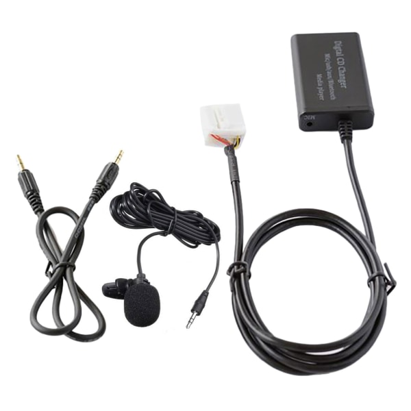 Bilstereo Radio Trådlös Bluetooth-kompatibel Adapter Gränssnittskabel Musikmottagare Modul för Honda-Accord Civic-CRV