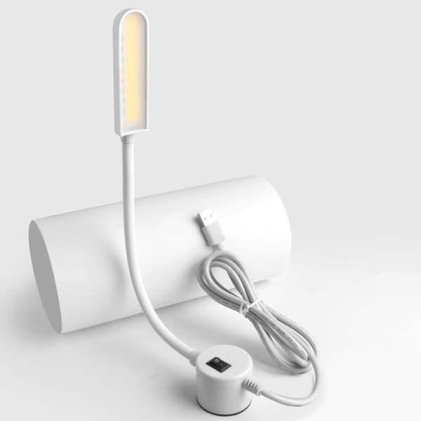 USB magnetisk LED symaskinlys med fleksibel hals for håndarbeid