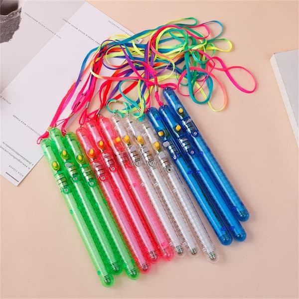 Lysende tryllestav Lysende LED-pindesæt Børnefødselsdagsfestrekvisitter 12 STK