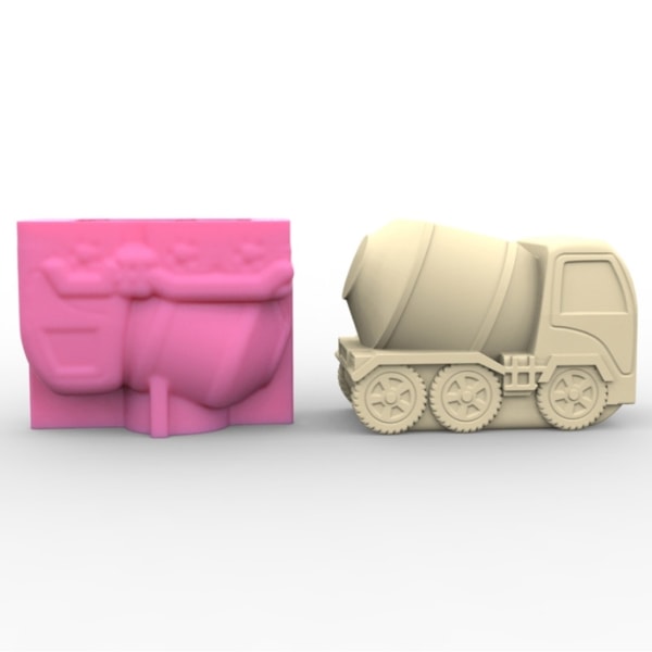 Mud Tanker Pennhållare Form Suckulent Planter Form Decor Making Tool