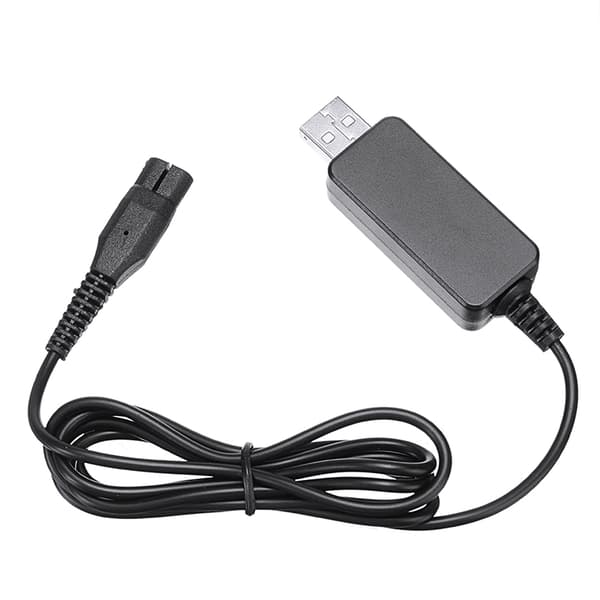 4.3V USB Strömadapter Laddningskabel för One Blade Rakapparat