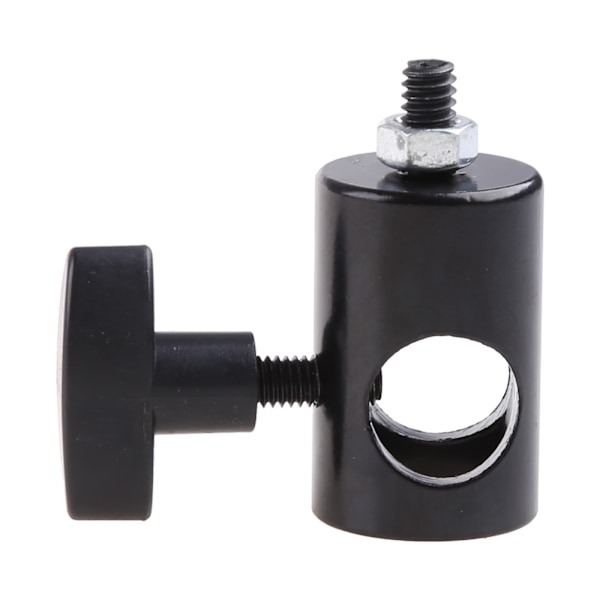 Universal Speedlite trådadapter i metall Ljusstativfäste 3/8" 1/4" skruvmonterad vridbar adapter för LED-ljusmonitor