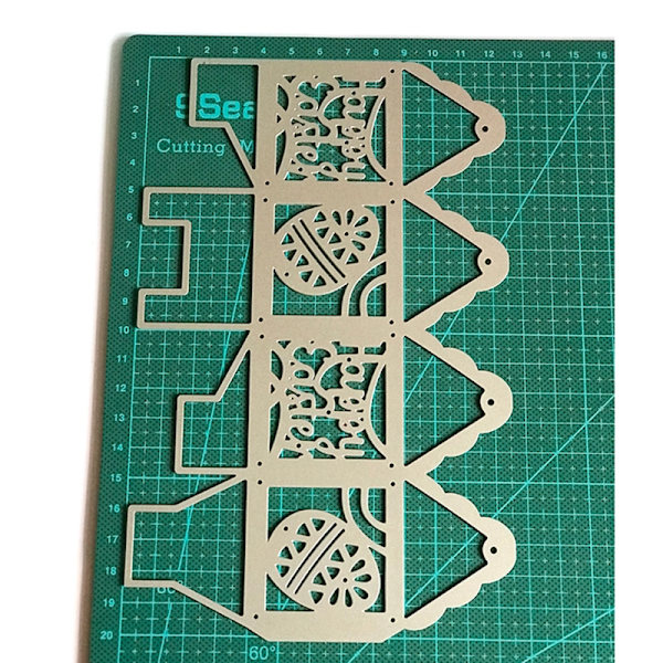 Påskehare Box Metal Cutting Dies Stencil DIY Scrapbooking Album Paper Card