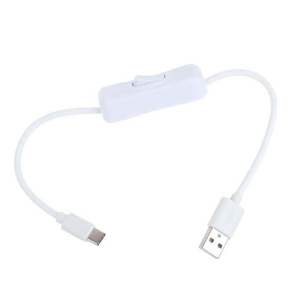 USB kabel med Switch Type-C USB2.0-adaptersladd 5V3A Typ C till USB A-laddare och dataöverföring för RaspberryPi 4B-hubbar Black 1.5m