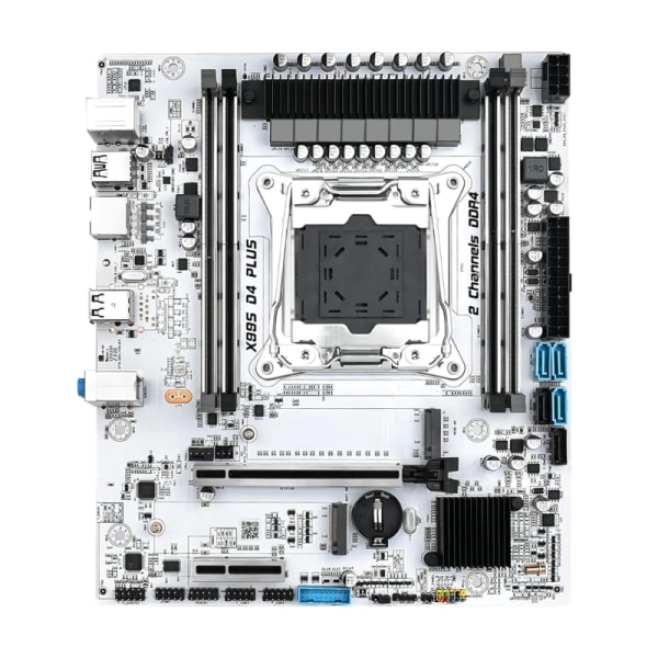 X99S D4 PLUS Bundkort LGA 2011-3 V4 4xDDR4 3xSATA3.0 PCIE3.0 X16 Slots M.2 Port 128GB Board Bundkort