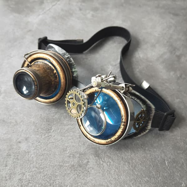 Gothic Steampunk -lasit Vintage Steampunk -lasit Lasit Gothic Cosplay -lasit