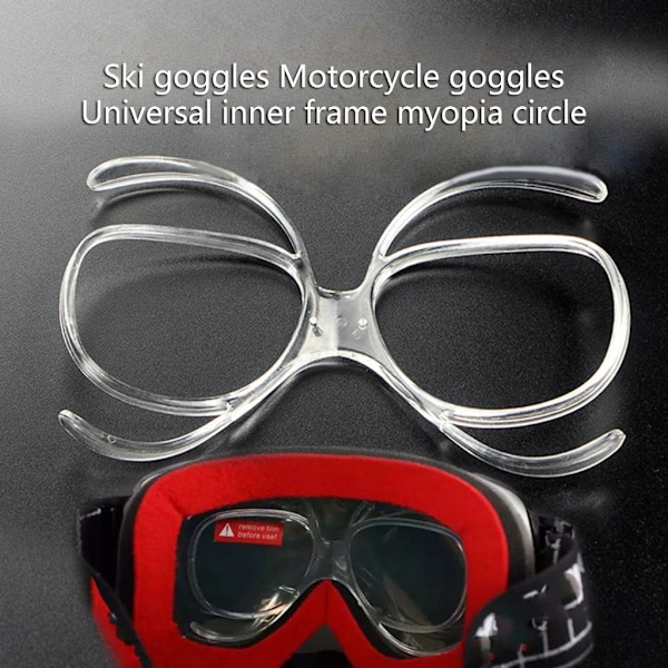 Ski Goggles RX Insert Optisk Adapter Ski og Snowboard Goggle Insert Adapter
