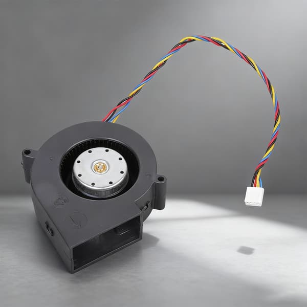 Högt luftflöde 300CFM 97mm fläkt 12V 4-tråds PWM-kontroll dubbla kullager