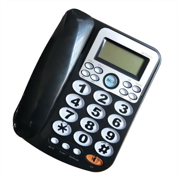 KX~2040CID Stationär sladdtelefon Stora knappar Hem Fast telefon Fast telefon