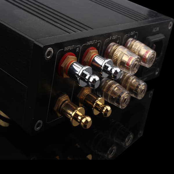 Phono-kontakt RCA Skjerming Jack Socket Beskyttelsesdeksler Reservedeler