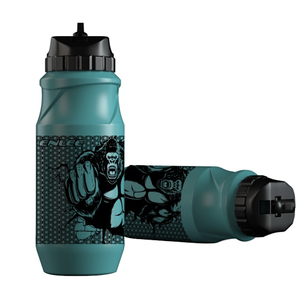 Uppgraderad Vattenflaska, 650ml, Läcksäker BPA-fri Portabel Dricksflaska Black Orangutan style