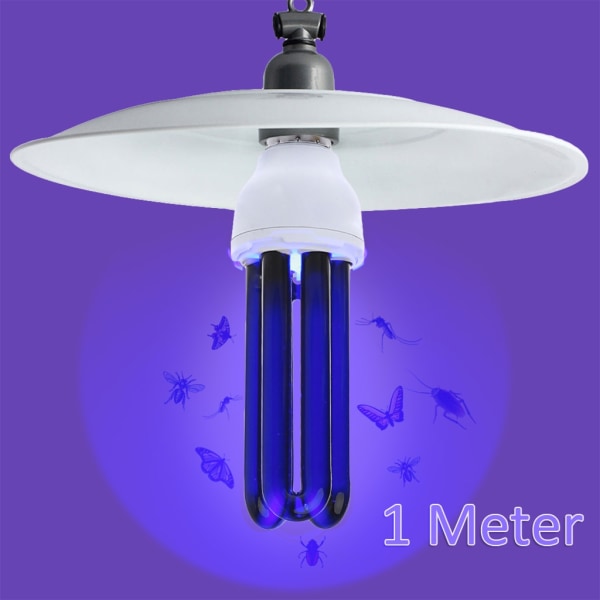220V 30W E27 Ultraviolett Blacklight Glödlampa UV Mosquito Killer Lamp Glödlampor