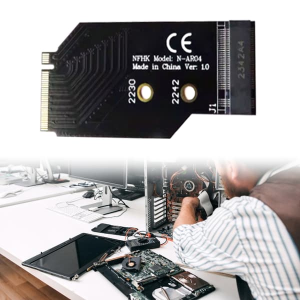M.2 SSD NVME til PCIe 4.0 Adapter, PCIE Host Controller Utvidelseskort