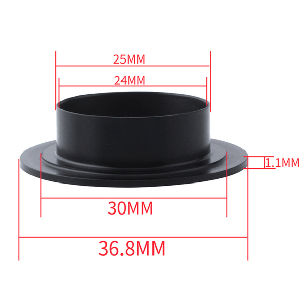 1 par 24 mm diameter cykel BB cap intryckt cover