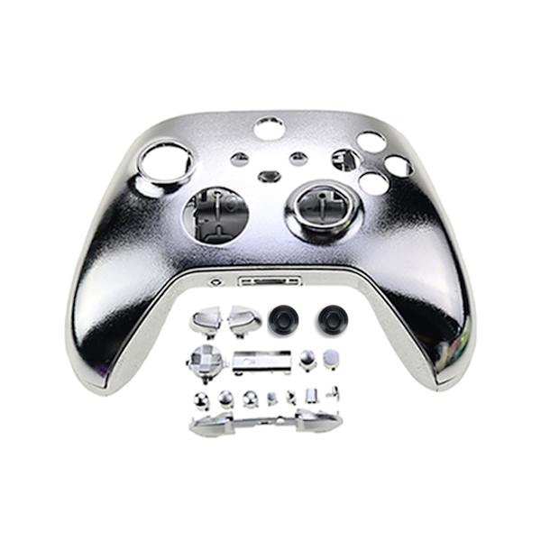 Til Xbox Series X/S Controller Plating Chrome Cover Cover Hus Shell Gamepad Udskiftning af ydre cover