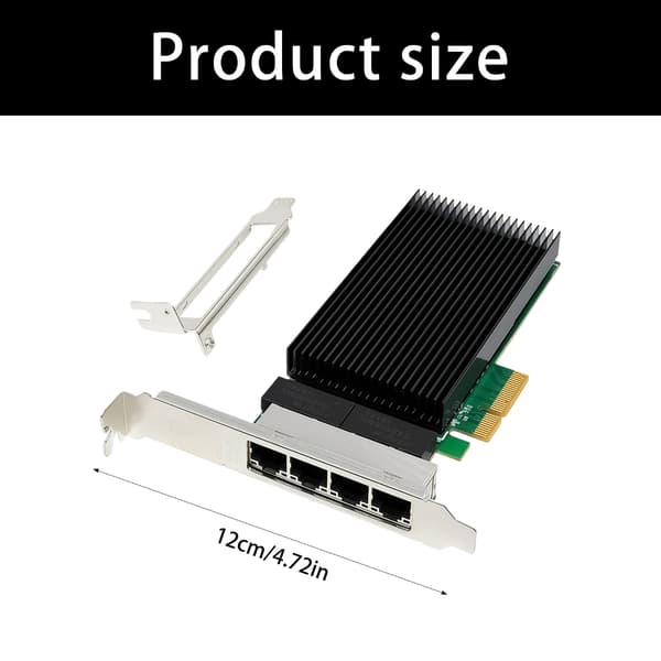 Avancerat PCIe-nätverkskort som stöder energieffektivt Ethernet