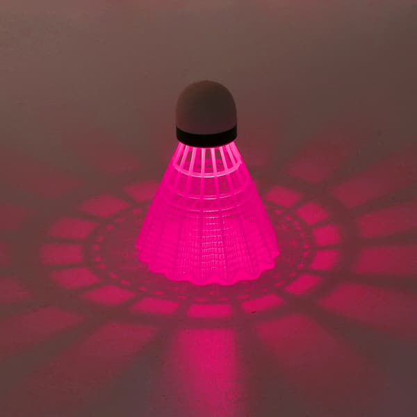 3 st/set Utomhus LED Badminton Airshuttle Plastbollar Vindbollar