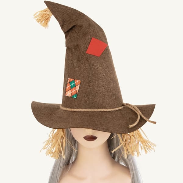 Uhyggelig design heksehat til kvinder til Halloweenfester og temaforsamlinger