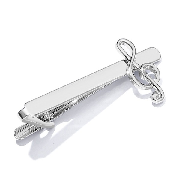 Business Tie Bar Mænd Slipseclips til Creative Silver High-end modeclips Gaver C