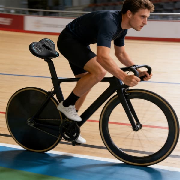 Overdimensionerede cykelsadler Ergonomiske Bløde Komfortable Cykelsædepuder