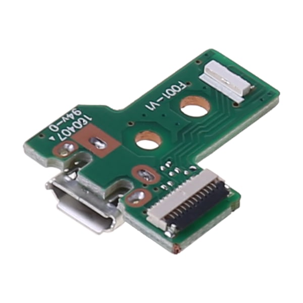 JDS-030 USB Charging Port Socket Board 12-stifts Flex Ribbon-kabel med kort för DualShock 4 Controller