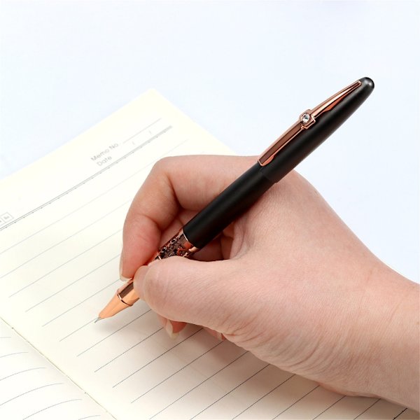 Kalligrafi Pen Fyldepen Metal Business Pen Smooth Writing Pen til voksne