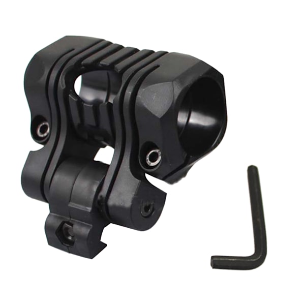 Snabb snabbkopplingsficklampa Lätt ficklampa Bärbara ficklampshölster Black