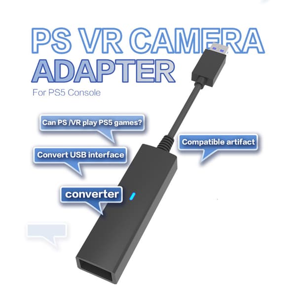 Spillkonsoll USB 3.0 PS VR til kabeladapter spilltilbehør