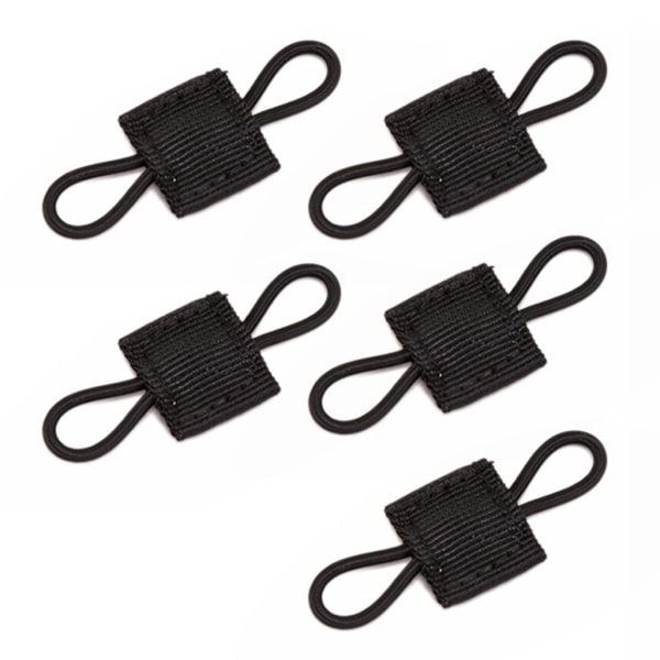 5 stk/sett Tactical-Gear Holder Clip Elastisk ryggsekk bindingsspenne for vestveske