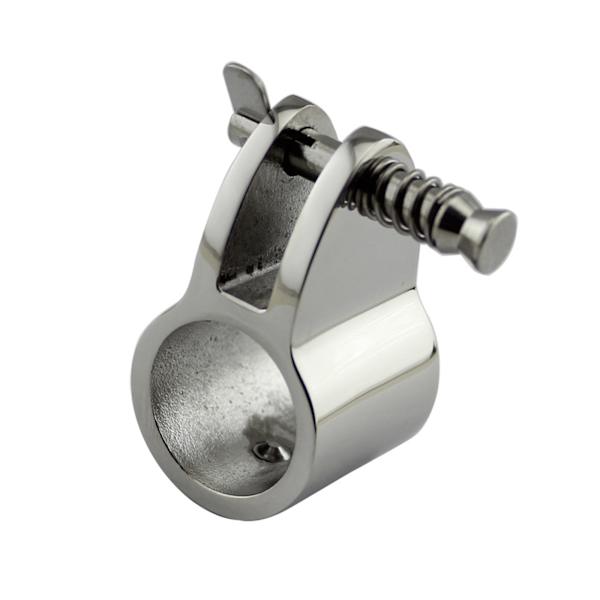 316 rustfrit stål yachtbåd Bimini Topkæbe Slide Hardware Heavy Tudy Top Klemmer Hængslet Kæbe Slide Marine Track Slide