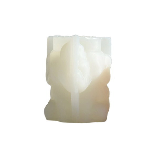 Elephant Girl -konkreettinen silikonirukkumuotti Mehevä mold savisementtikipsimuotit tee-se- mold kotipuutarha molds