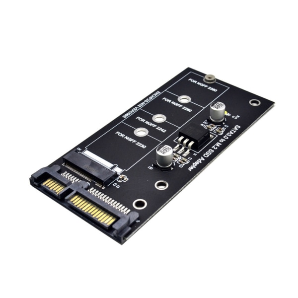 M.2 NGFF SATA3 til Sata Adapter 2-i-1 SATA 3.0 til NGFF Converter Riser Card