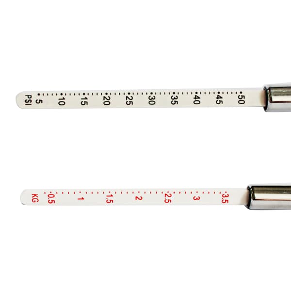 Pencil dæktryksmåler, præcis mekanisk luftmåler med rustfrit stål