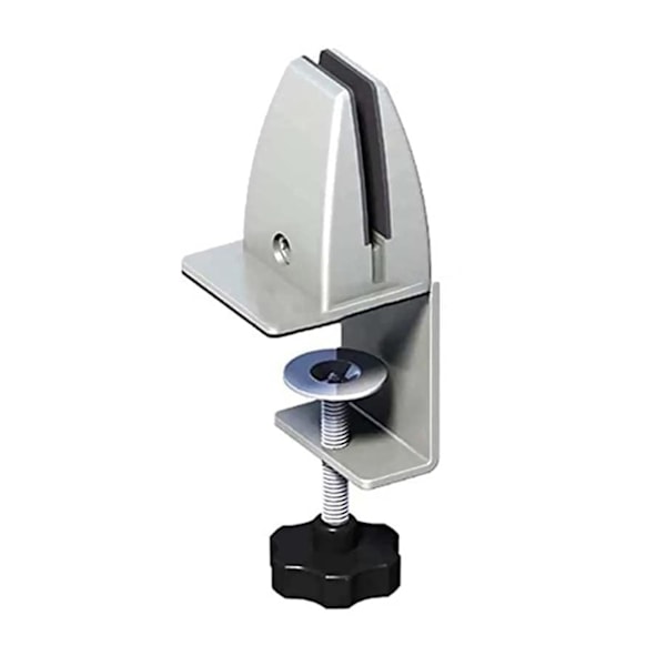 Justerbar skärmklämma Office Desk Divider Clamp för bordspanelseparator