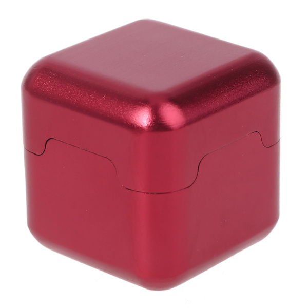 Bärbar mini-pool Cue-spets Krithållare i aluminium för hållare för case Box för biljardsnooker
