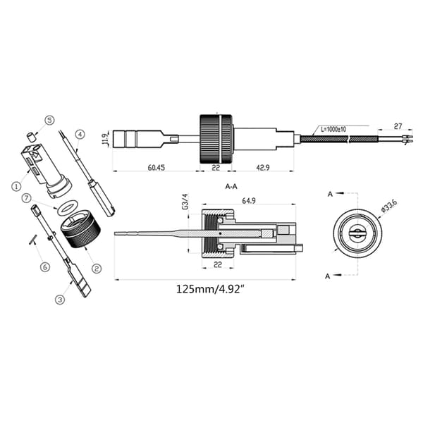 Pool Flows Sensor Udskiftning til Aquarite System