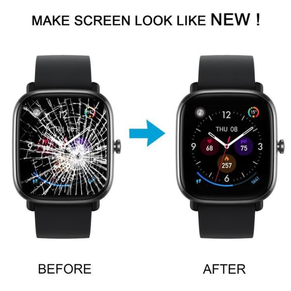 Byte av digitizer för klockdisplay för 2 Mini Smartwatch Touch Display