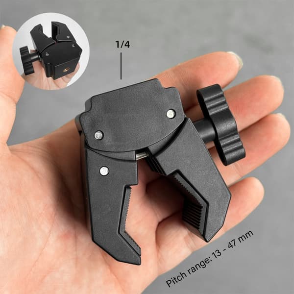 Global Cycle Telefonholder med 17mm Kuleledd Konsistente Mikrofonstativer