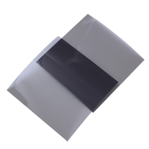 15x15cm/20x20cm horisontell polarisatorfilm för LCD linjärt polariserat filter linjärt 15x15 cm